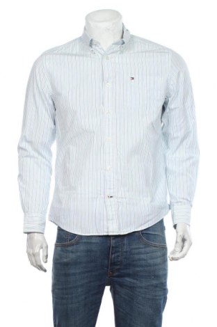 Мъжка риза Tommy Hilfiger, Размер M, Цвят Многоцветен, Памук, Цена 46,00 лв.