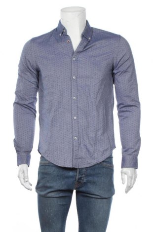Ανδρικό πουκάμισο Zara Man, Μέγεθος S, Χρώμα Μπλέ, Βαμβάκι, Τιμή 18,84 €