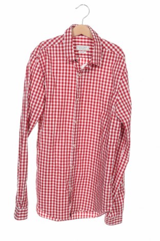Pánská košile  Zara Man, Velikost S, Barva Červená, Bavlna, Cena  494,00 Kč