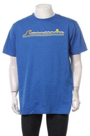 Ανδρικό t-shirt, Μέγεθος XL, Χρώμα Μπλέ, Βαμβάκι, Τιμή 5,46 €
