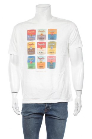 Ανδρικό t-shirt, Μέγεθος XL, Χρώμα Λευκό, Βαμβάκι, Τιμή 14,29 €