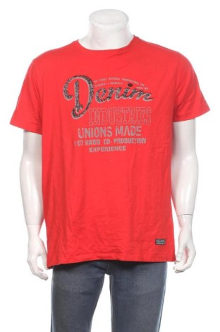 Ανδρικό t-shirt, Μέγεθος XXL, Χρώμα Κόκκινο, Βαμβάκι, Τιμή 15,59 €