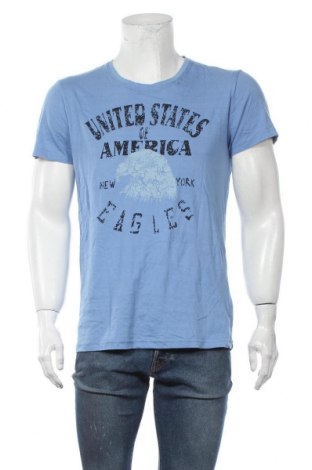 Pánské tričko  ! Solid, Velikost L, Barva Modrá, Bavlna, Cena  383,00 Kč