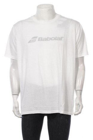 Pánské tričko  Babolat, Velikost XXL, Barva Bílá, 60% bavlna, 40% polyester, Cena  305,00 Kč