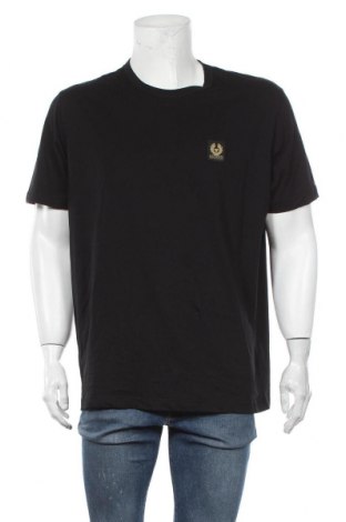 Мъжка тениска Belstaff, Размер XXL, Цвят Черен, Памук, Цена 109,62 лв.