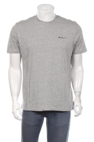 Мъжка тениска Ben Sherman, Размер L, Цвят Сив, 85% памук, 15% вискоза, Цена 44,85 лв.