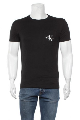 Pánské tričko  Calvin Klein Jeans, Velikost M, Barva Černá, Bavlna, Cena  802,00 Kč