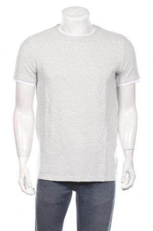 Ανδρικό t-shirt Clockhouse, Μέγεθος L, Χρώμα Γκρί, 60% βαμβάκι, 21% πολυαμίδη, 17% πολυεστέρας, 2% ελαστάνη, Τιμή 15,59 €