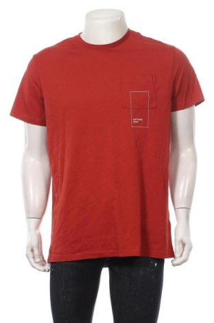 Herren T-Shirt Cubus, Größe XL, Farbe Orange, Baumwolle, Preis 14,61 €