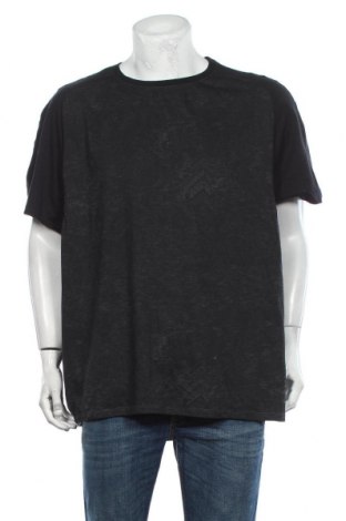 Herren T-Shirt Decathlon, Größe 4XL, Farbe Schwarz, 63% Baumwolle, 34% Polyester, 3% Elastan, Preis 16,70 €