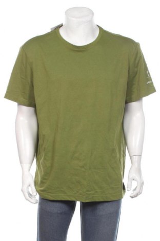 Ανδρικό t-shirt Engelbert Strauss, Μέγεθος XXL, Χρώμα Πράσινο, Πολυεστέρας, βαμβάκι, Τιμή 14,94 €