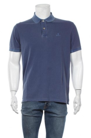 Pánské tričko  Gant, Velikost L, Barva Modrá, Bavlna, Cena  1 185,00 Kč