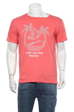 Мъжка тениска H&M L.O.G.G., Размер M, Цвят Розов, Памук, Цена 24,00 лв.