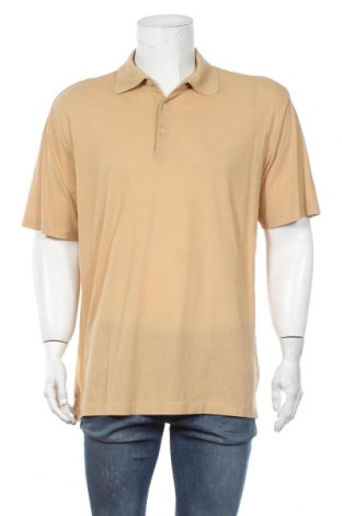 Herren T-Shirt Hugo Boss, Größe XXL, Farbe Beige, Baumwolle, Preis 45,93 €
