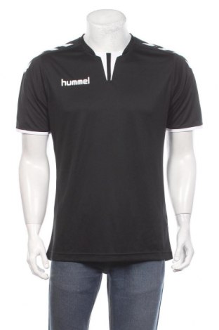 Herren T-Shirt Hummel, Größe L, Farbe Schwarz, Polyester, Preis 18,09 €