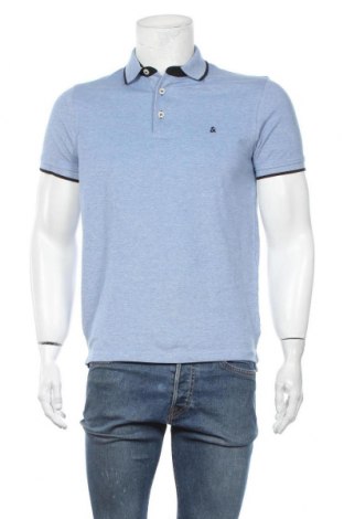 Herren T-Shirt Jack & Jones, Größe M, Farbe Blau, Baumwolle, Preis 48,02 €