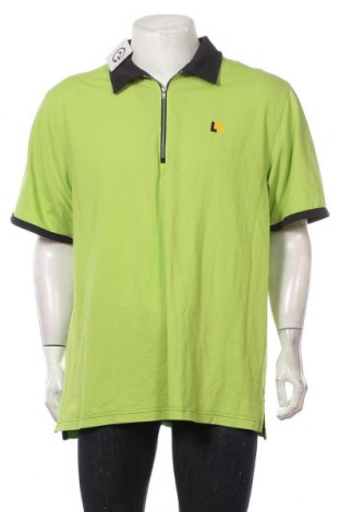 Мъжка тениска Loudmouth, Размер XXL, Цвят Зелен, 61% памук, 36% полиестер, 3% еластан, Цена 22,05 лв.