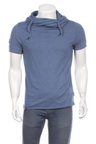 Ανδρικό t-shirt Naketano, Μέγεθος M, Χρώμα Μπλέ, 65% βαμβάκι, 35% πολυεστέρας, Τιμή 24,68 €