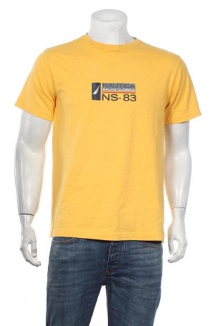 Pánské tričko  Nautica, Velikost S, Barva Žlutá, Bavlna, Cena  542,00 Kč