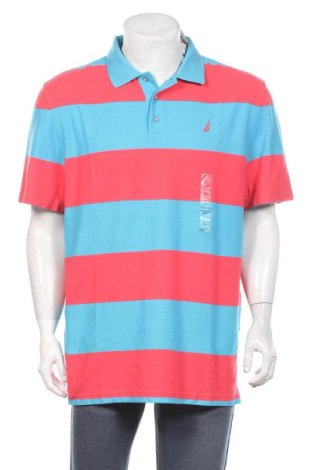 Pánské tričko  Nautica, Velikost XL, Barva Modrá, 60% bavlna, 40% polyester, Cena  1 786,00 Kč