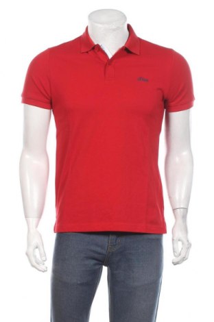 Pánske tričko  S.Oliver, Veľkosť S, Farba Červená, 100% bavlna, Cena  7,58 €