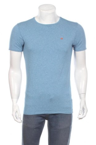 Pánské tričko  Scotch & Soda, Velikost S, Barva Modrá, 95% bavlna, 5% elastan, Cena  1 419,00 Kč