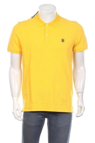 Мъжка тениска Selected Homme, Размер L, Цвят Жълт, 95% памук, 5% еластан, Цена 31,85 лв.