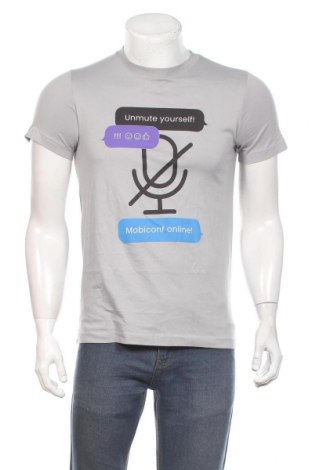 Ανδρικό t-shirt Stedman, Μέγεθος M, Χρώμα Γκρί, Βαμβάκι, Τιμή 5,72 €
