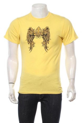 Мъжка тениска The Authentic, Размер S, Цвят Жълт, Памук, Цена 23,10 лв.