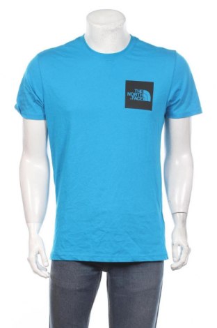 Męski T-shirt The North Face, Rozmiar M, Kolor Niebieski, 100% bawełna, Cena 252,69 zł