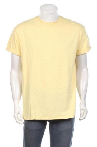 Herren T-Shirt Topman, Größe M, Farbe Gelb, Baumwolle, Preis 14,41 €
