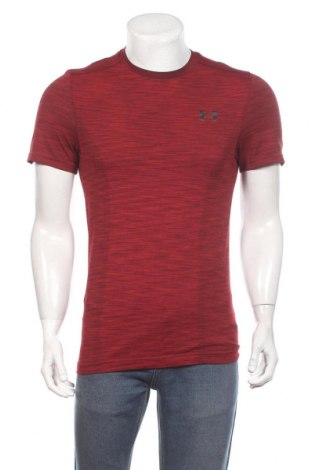 Мъжка тениска Under Armour, Размер M, Цвят Червен, Цена 25,20 лв.