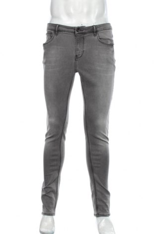Мъжки дънки Garcia Jeans, Размер M, Цвят Сив, 64% памук, 23% полиестер, 10% вискоза, 3% еластан, Цена 30,92 лв.
