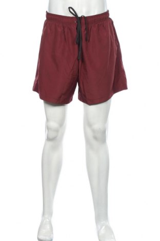 Ανδρικό κοντό παντελόνι H&M, Μέγεθος XL, Χρώμα Κόκκινο, Πολυεστέρας, Τιμή 14,29 €