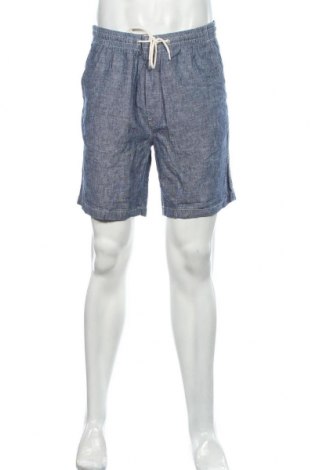 Ανδρικό κοντό παντελόνι H&M L.O.G.G., Μέγεθος M, Χρώμα Μπλέ, 55% λινό, 45% βαμβάκι, Τιμή 17,54 €