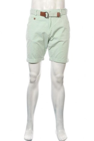 Мъжки къс панталон Indicode, Размер L, Цвят Зелен, 98% памук, 2% еластан, Цена 36,57 лв.