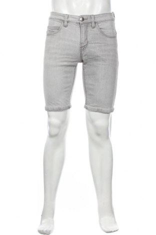 Мъжки къс панталон Indicode, Размер S, Цвят Сив, 98% памук, 2% еластан, Цена 28,35 лв.