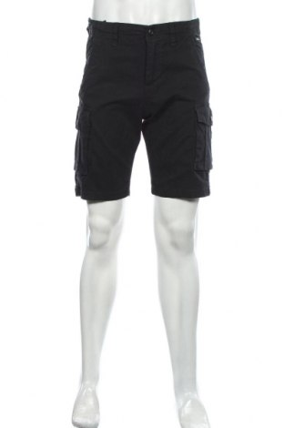 Мъжки къс панталон Jack & Jones, Размер S, Цвят Черен, 98% памук, 2% еластан, Цена 13,80 лв.