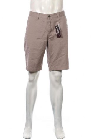 Мъжки къс панталон Livergy, Размер XL, Цвят Сив, Памук, Цена 39,90 лв.