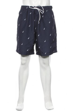 Pantaloni scurți de bărbați Nautica, Mărime XL, Culoare Albastru, Poliester, Preț 126,00 Lei