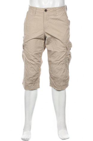 Мъжки къс панталон Tom Tailor, Размер M, Цвят Бежов, Памук, Цена 44,10 лв.