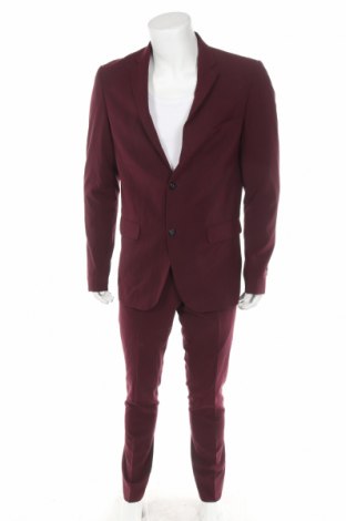 Pánsky oblek  Lindbergh, Veľkosť L, Farba Červená, 68% polyester, 30% viskóza, 2% elastan, Cena  88,23 €