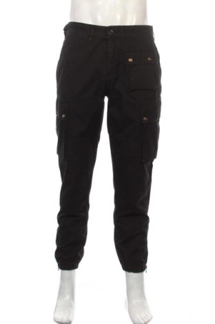 Мъжки панталон Belstaff, Размер M, Цвят Черен, Памук, Цена 216,75 лв.