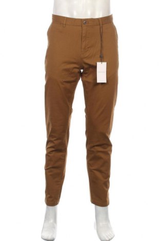 Pantaloni de bărbați Scotch & Soda, Mărime L, Culoare Maro, 98% bumbac, 2% elastan, Preț 489,64 Lei