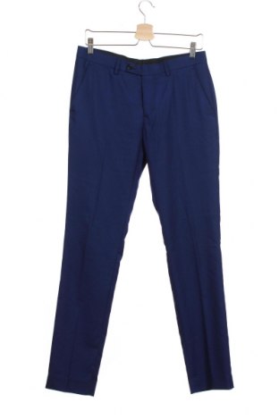 Pánské kalhoty  Zara Man, Velikost M, Barva Modrá, 64% polyester, 35% viskóza, 1% elastan, Cena  733,00 Kč