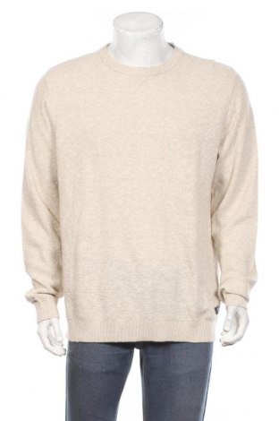 Pánsky sveter  Premium By Jack & Jones, Veľkosť XXL, Farba Béžová, 70% bavlna, 30% ľan, Cena  32,12 €