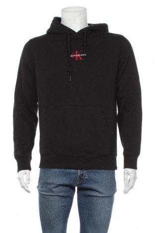 Herren Sweatshirt Calvin Klein Jeans, Größe M, Farbe Schwarz, Preis 77,94 €