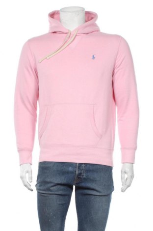 Herren Sweatshirt Polo By Ralph Lauren, Größe S, Farbe Rosa, 60% Baumwolle, 40% Polyester, Preis 110,93 €