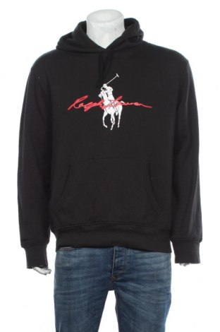 Herren Sweatshirt Polo By Ralph Lauren, Größe L, Farbe Schwarz, 67% Baumwolle, 33% Polyester, Preis 117,86 €