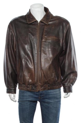 Pánska kožená bunda  McNeal, Veľkosť XL, Farba Hnedá, Pravá koža , Cena  80,52 €